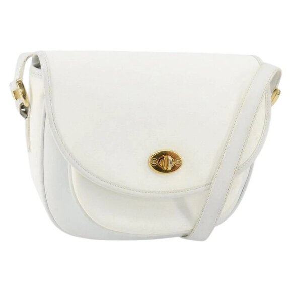 GUCCI Micro GG Supreme Shoulder Bag PVC White Gold 001 406 0259 Auth 146962 - Picture 2 of 16